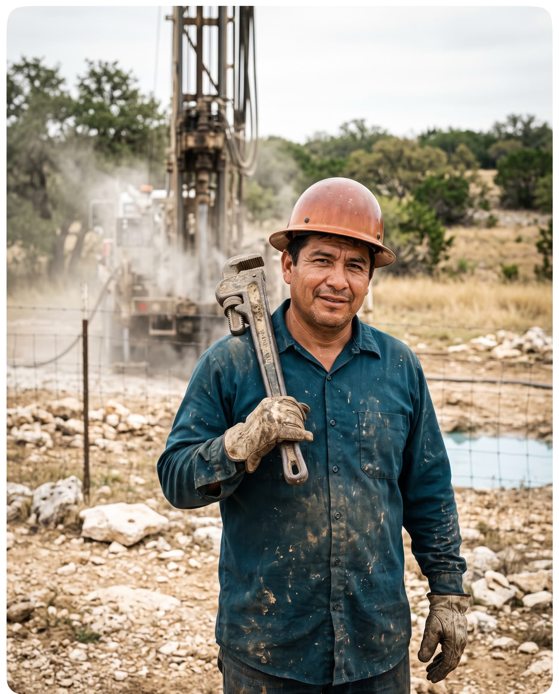 Jesse Contreras, NGWA-certified lead pump technician at Sterling Ridge